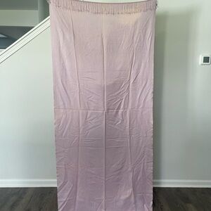 Light Pink Fringe Scarf